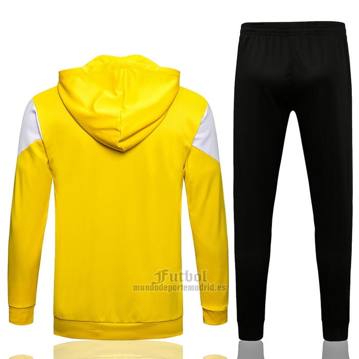 Chandal con Capucha del Borussia Dortmund 2021-2022 Amarillo